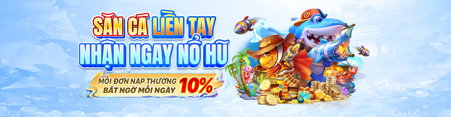Giao diện trang chủ chính thức của Debet với các ưu đãi mới nhất